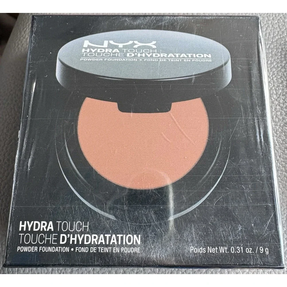 NEW Lot Of 2 NYX Nutmeg HTPF14 Hydra Touch Powder Foundations In Boxes